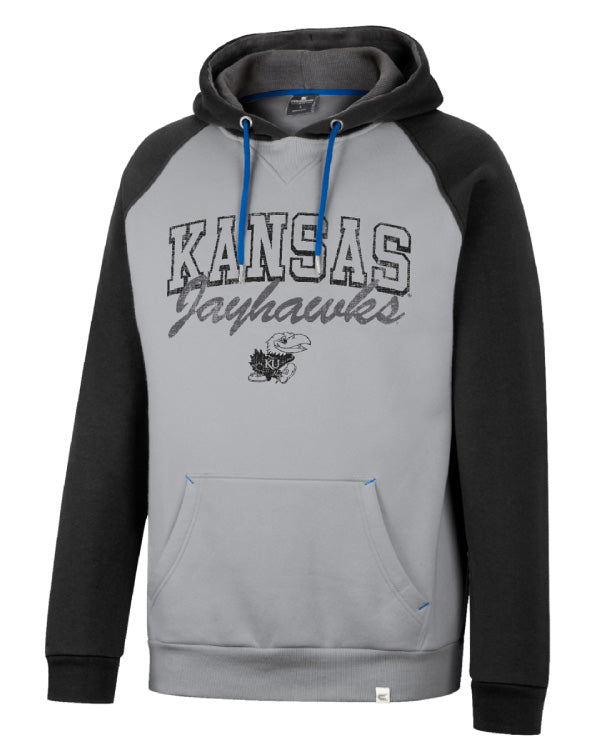 Jayhawk Vintage Fleece Powell Hoodie