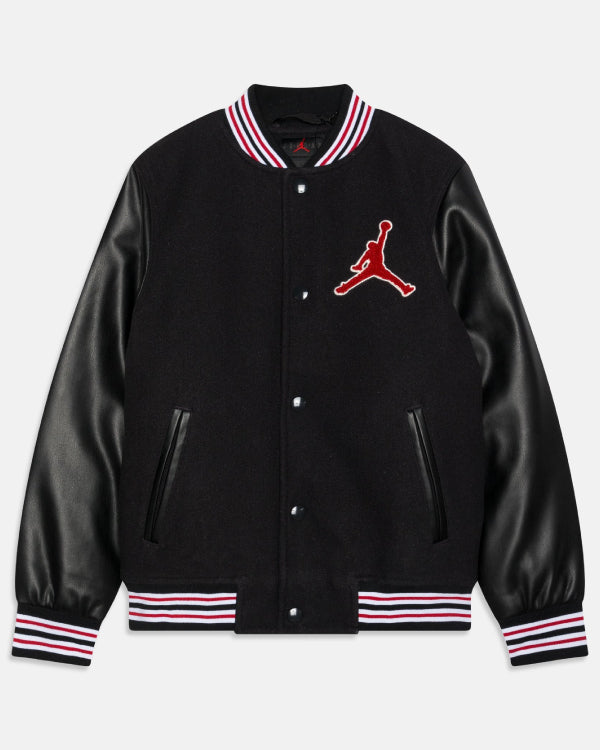 Jordan Black Varsity Jacket