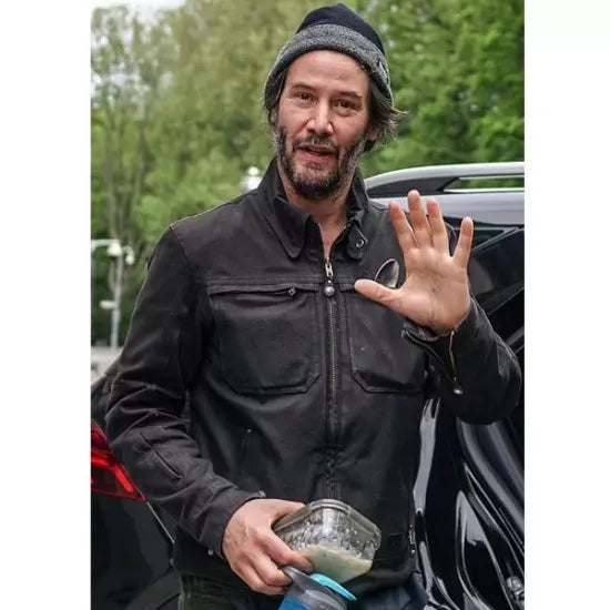 John Wick Chapter 4 Keanu Reeves Cotton Jacket