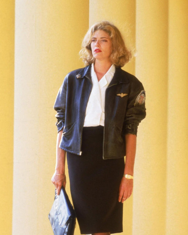 Kelly McGillis (Charlie) Top Gun Leather Jacket