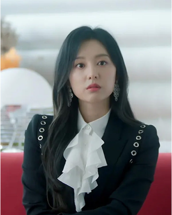 Kim Ji-won Queen Of Tears 2024 Black Blazer