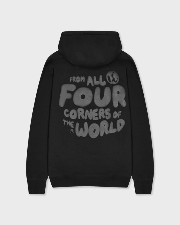 Lando Norris Globe Black Hoodie