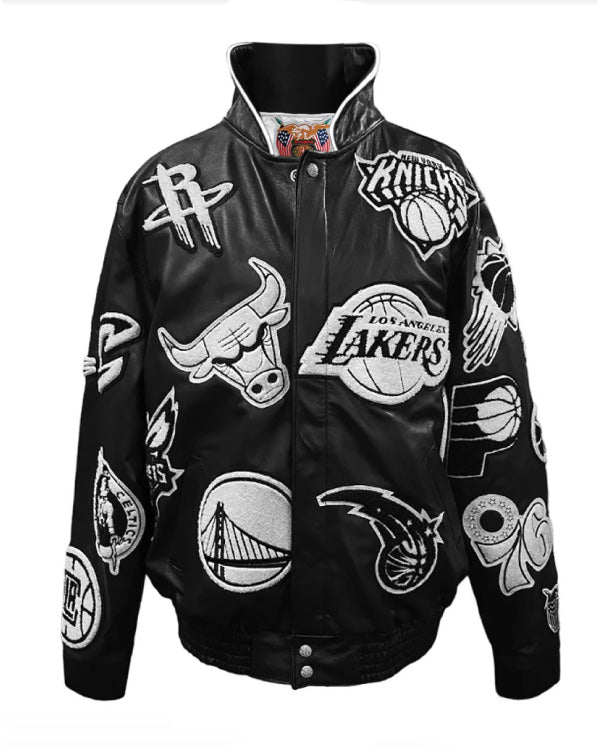 Limited Edition Anniversary Of Hip-hop NBA Collage Full Leather