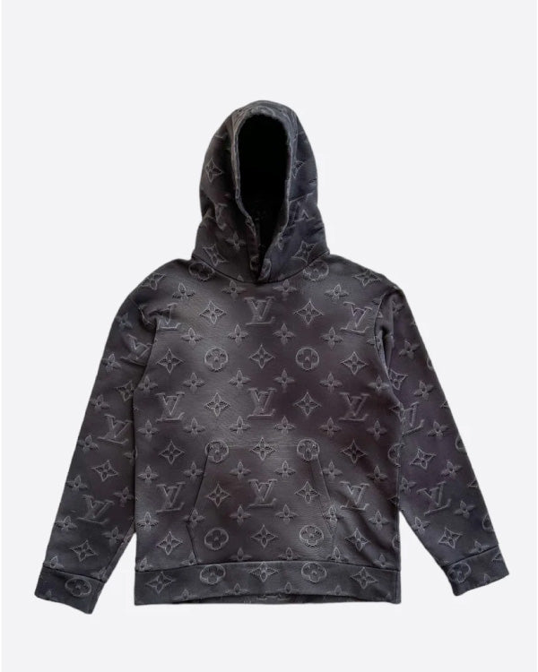 Louis Vuitton Grey 2054 Monogram Hoodie