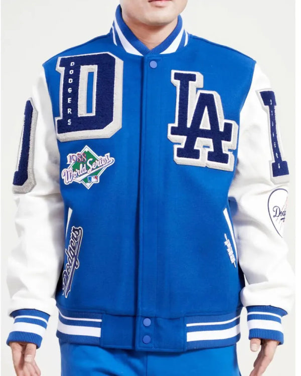 Mash Up LA Dodgers Varsity Jacket