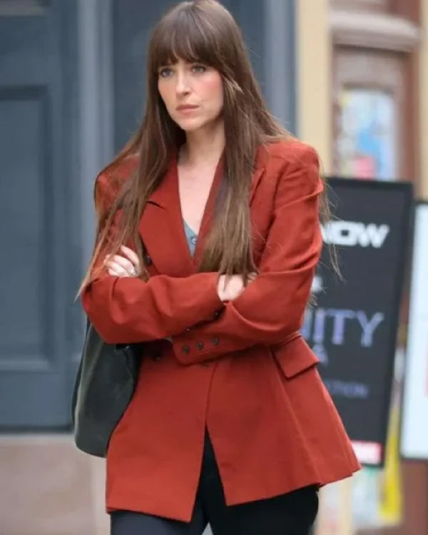 Materialists 2024 Dakota Johnson Blazer