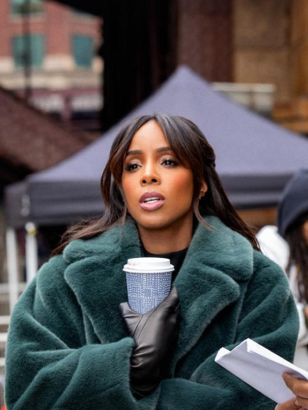 Mea Culpa 2024 Kelly Rowland Green Coat