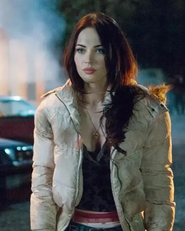 Megan Fox Jennifer’s Body Hooded Parka Puffer Jacket