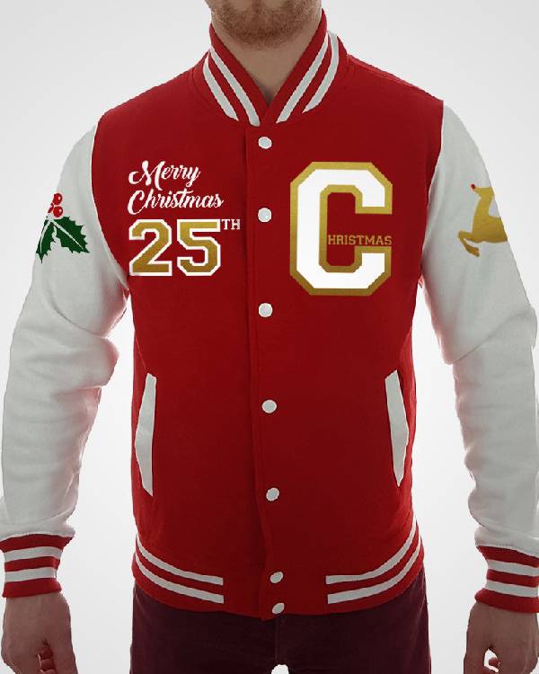 Merry Christmas Varsity Jacket