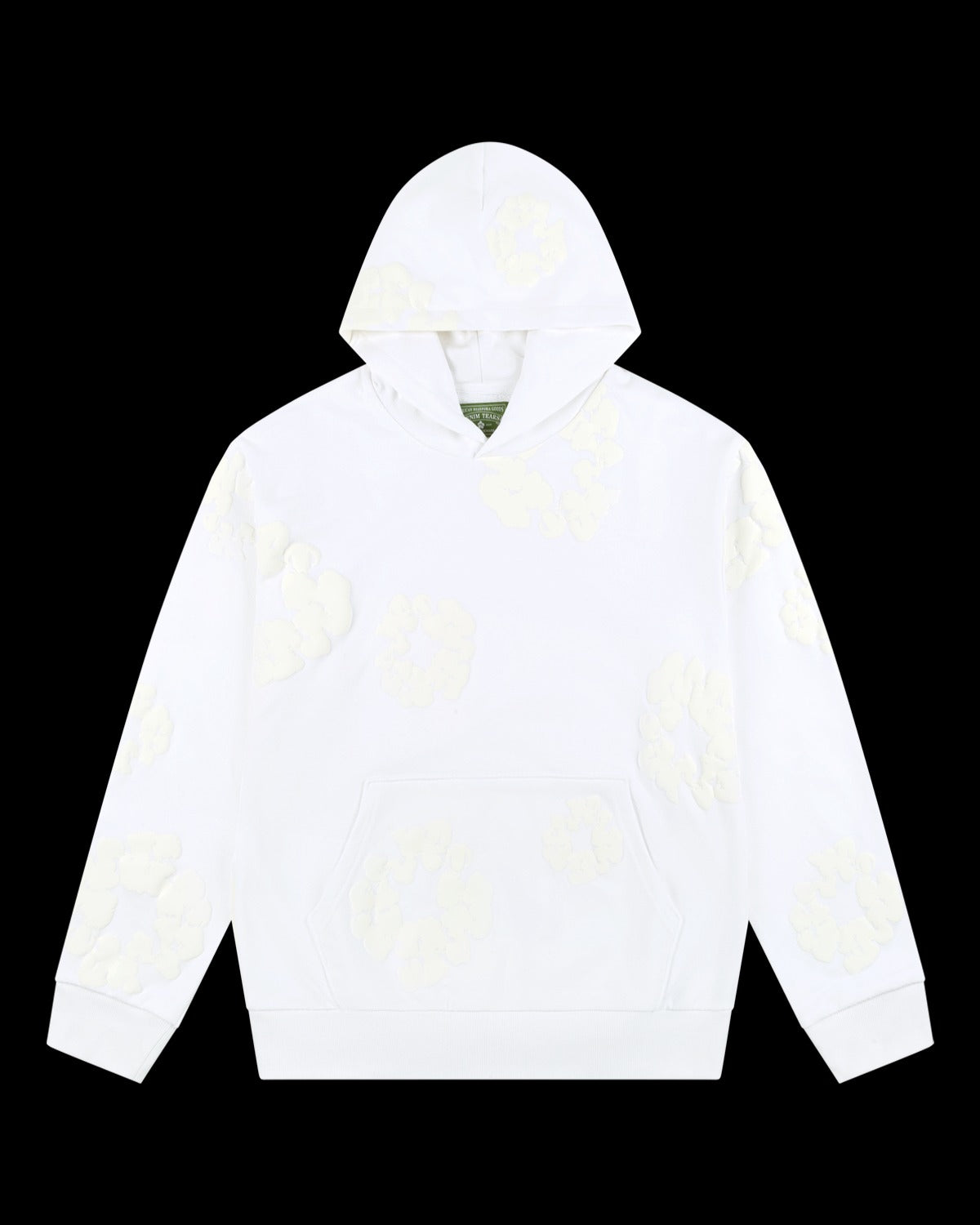 The Mono Cotton Wreath Sweatshirt White