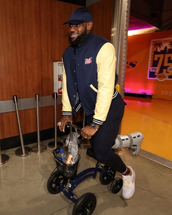 NBA 2023 LeBron James Varsity Jacket