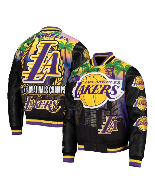 NBA Los Angeles Lakers Remix Varsity Men's Jacket