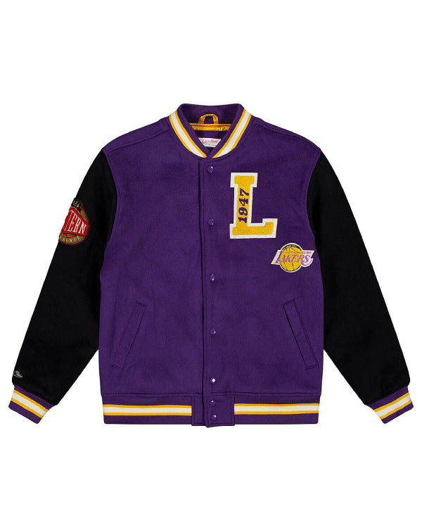 NBA Team Lakers Varsity Jacket