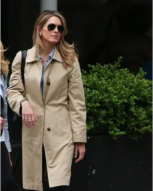 NYC Hope Hicks Beige Coat