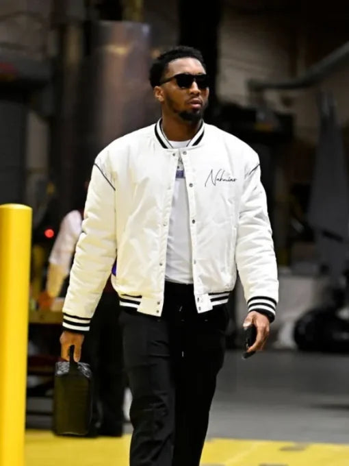 Nahmias Donovan Mitchell White Jacket