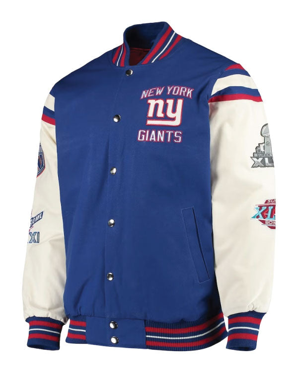 New York Giants Super Bowl Champions Jacket