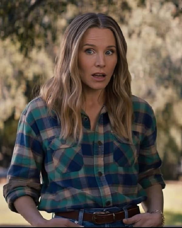 Nobody Wants This 2024 Kristen Bell Plaid Shirt