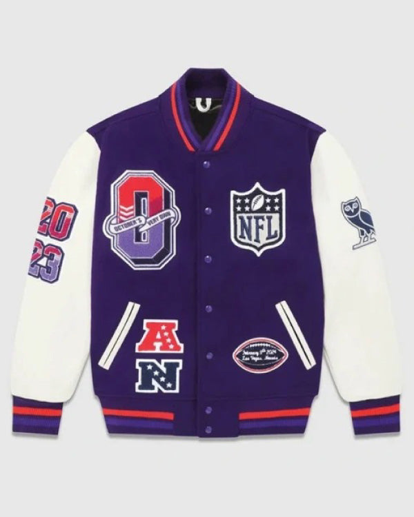 OVO Super Bowl LVIII Varsity Jacket