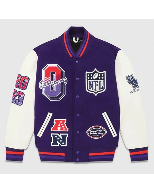 OVO Super Bowl LVIII Varsity Jacket