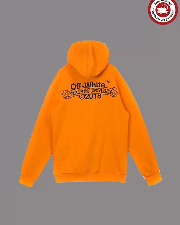 Off-white X Chrome Hearts 2018 Hoodie