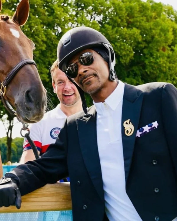 Olympic 2024 Snoop Dogg Black Tailcoat