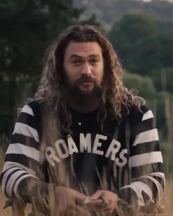 On the Roam Jason Momoa Roamers Striped Sleeves Shirt