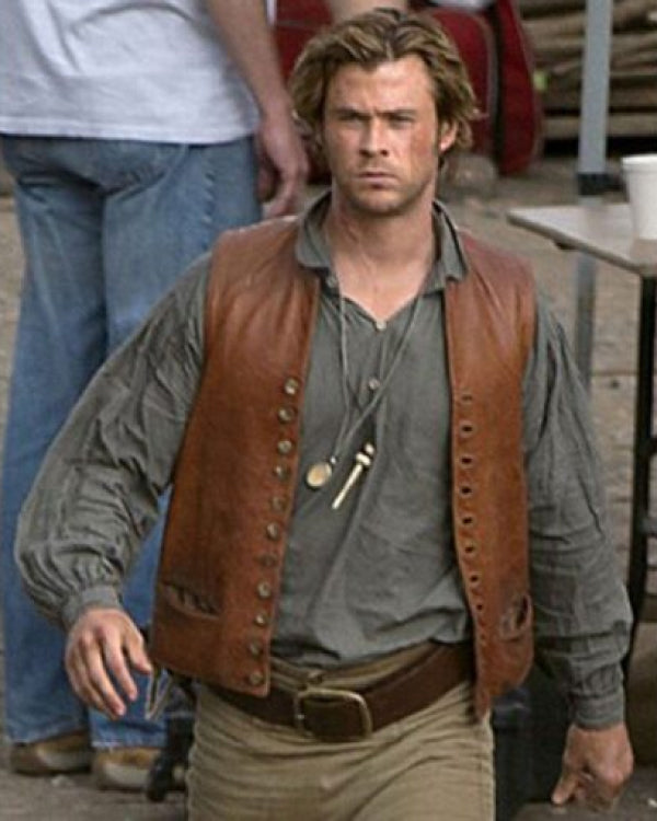 Owen Chase In The Heart of The Sea Leather Vest