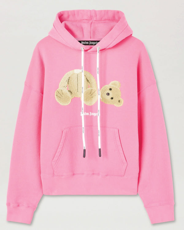 Palm Angels Bear Pink Hoodie