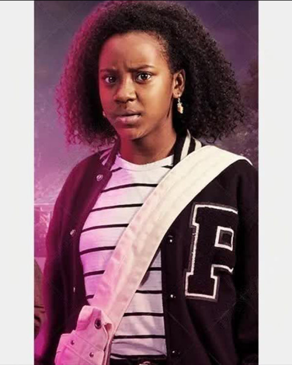 Paper Girls 2022 Camryn Jones Varsity Jacket