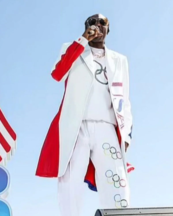 Paris Olympics Closing Ceremony Snoop Dogg USA Coat