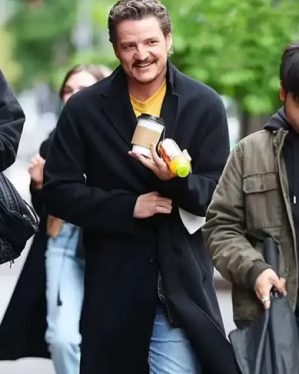 Pedro Pascal Materialists 2024 Coat