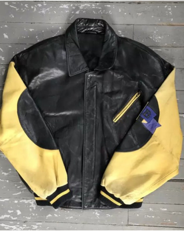 Pelle Pelle Soda Club Marc Buchanan Leather Jacket