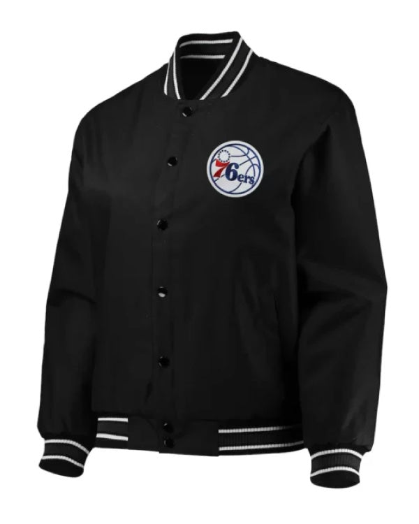 Philadelphia 76ers Poly Twill Jacket