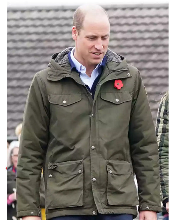 Prince William’s Scotland Hooded Jacket