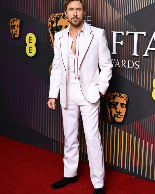 Ryan Gosling 2024 BAFTA Awards White Suit