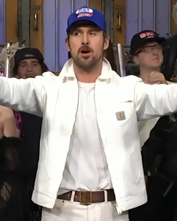 SNL Ryan Gosling The Fall Guy White Jacket