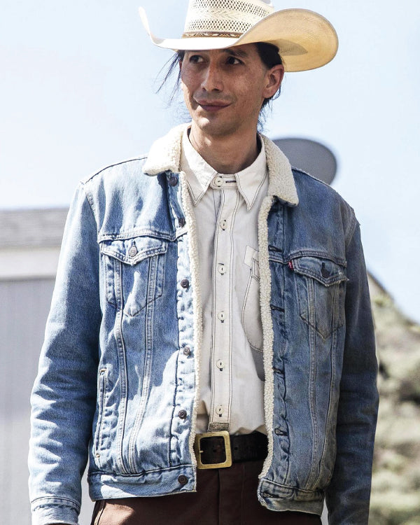 Sam Stands Alone Yellowstone Denim Jacket