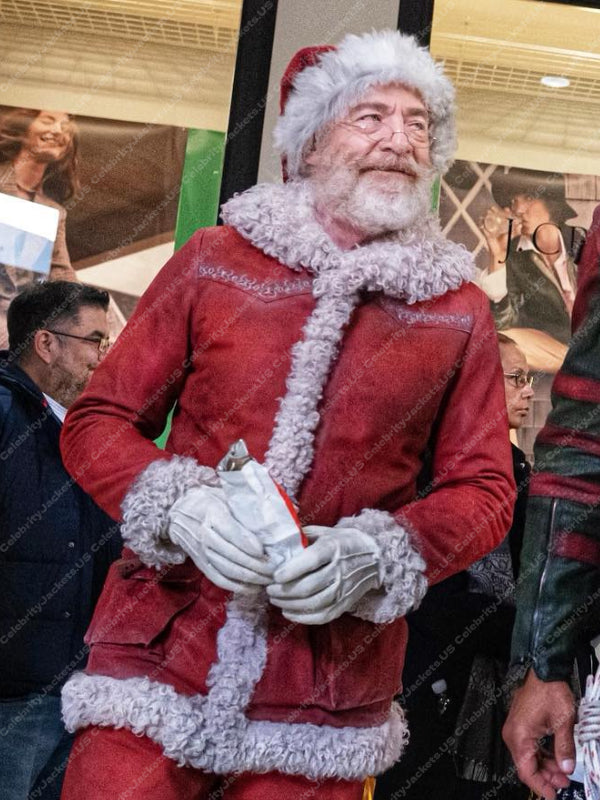 Red One JK Simmons Santa Claus Jacket with Free Cap