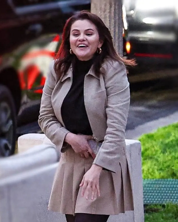 Selena Gomez Only Murders in the Building S04 Cropped Jacket