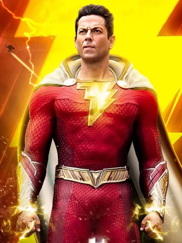 Shazam Fury of the Gods Zachary Levi Jacket