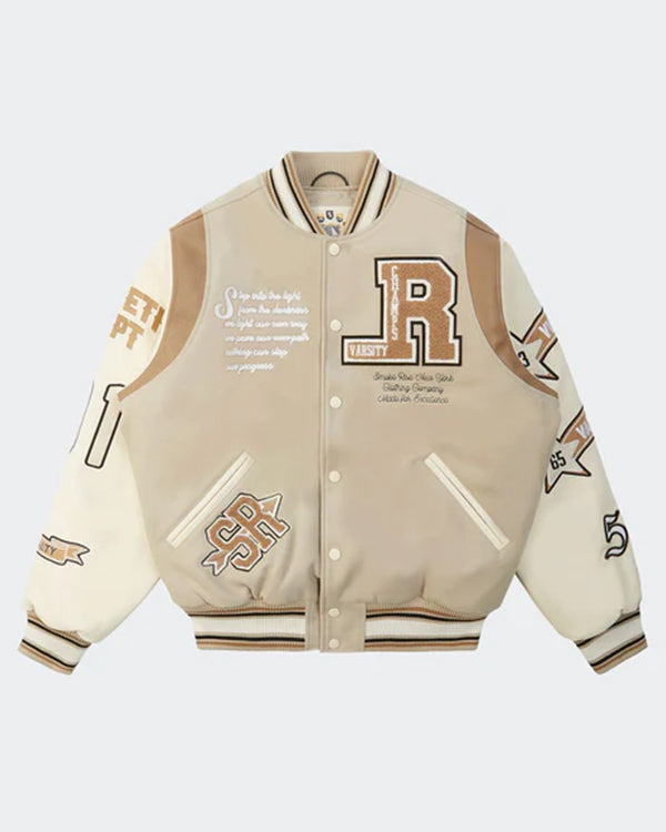 Smoke Rise Torch Clay Varsity Jacket