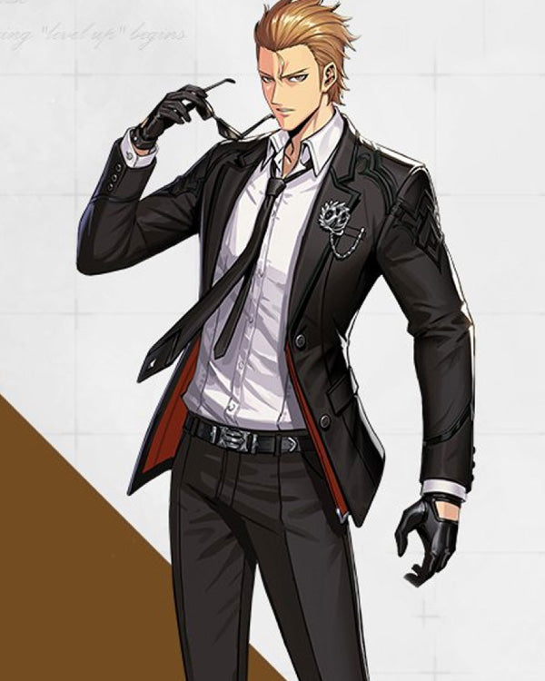 Solo Leveling Arise Woo Jin-chul Black Blazer