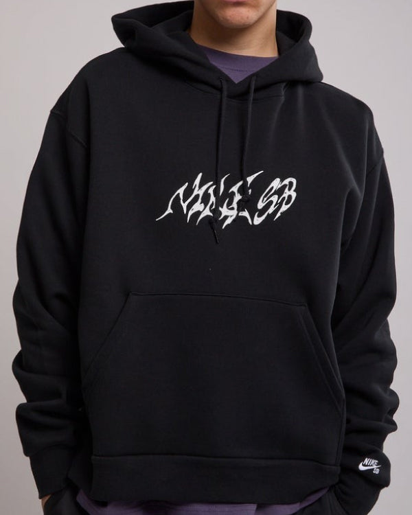 Stallion Skate Black Hoodie