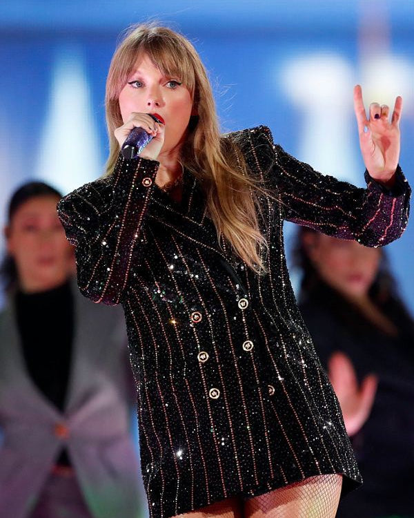 Taylor Swift Eras Tour 2023 Black Coat