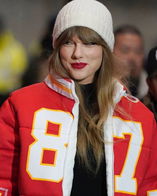 Taylor Swift Kelce 87 Puffer Jacket