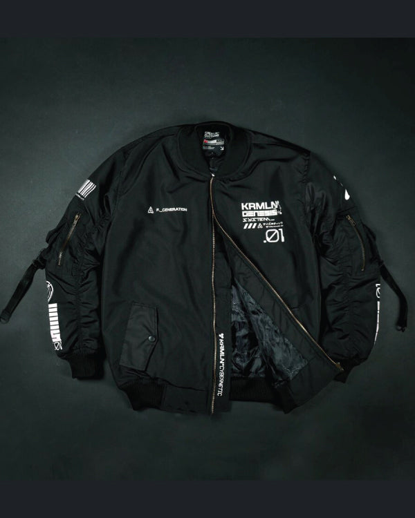 Techwear Black Jacket