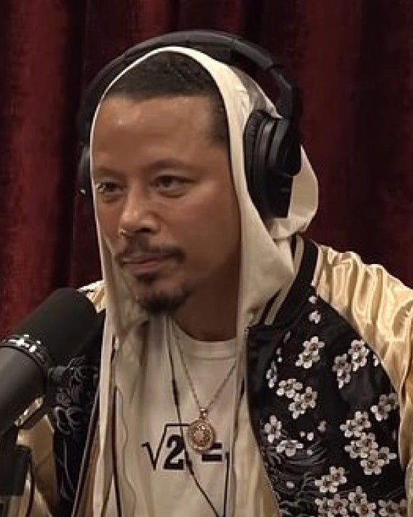 Terrence Howard the Joe Rogan Podcast Floral Jacket