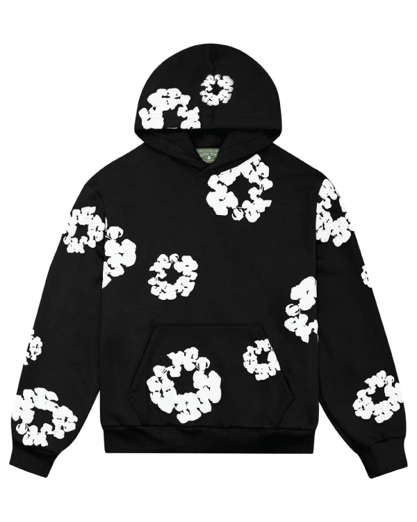 The Cotton Wreath Sweatshirt Black