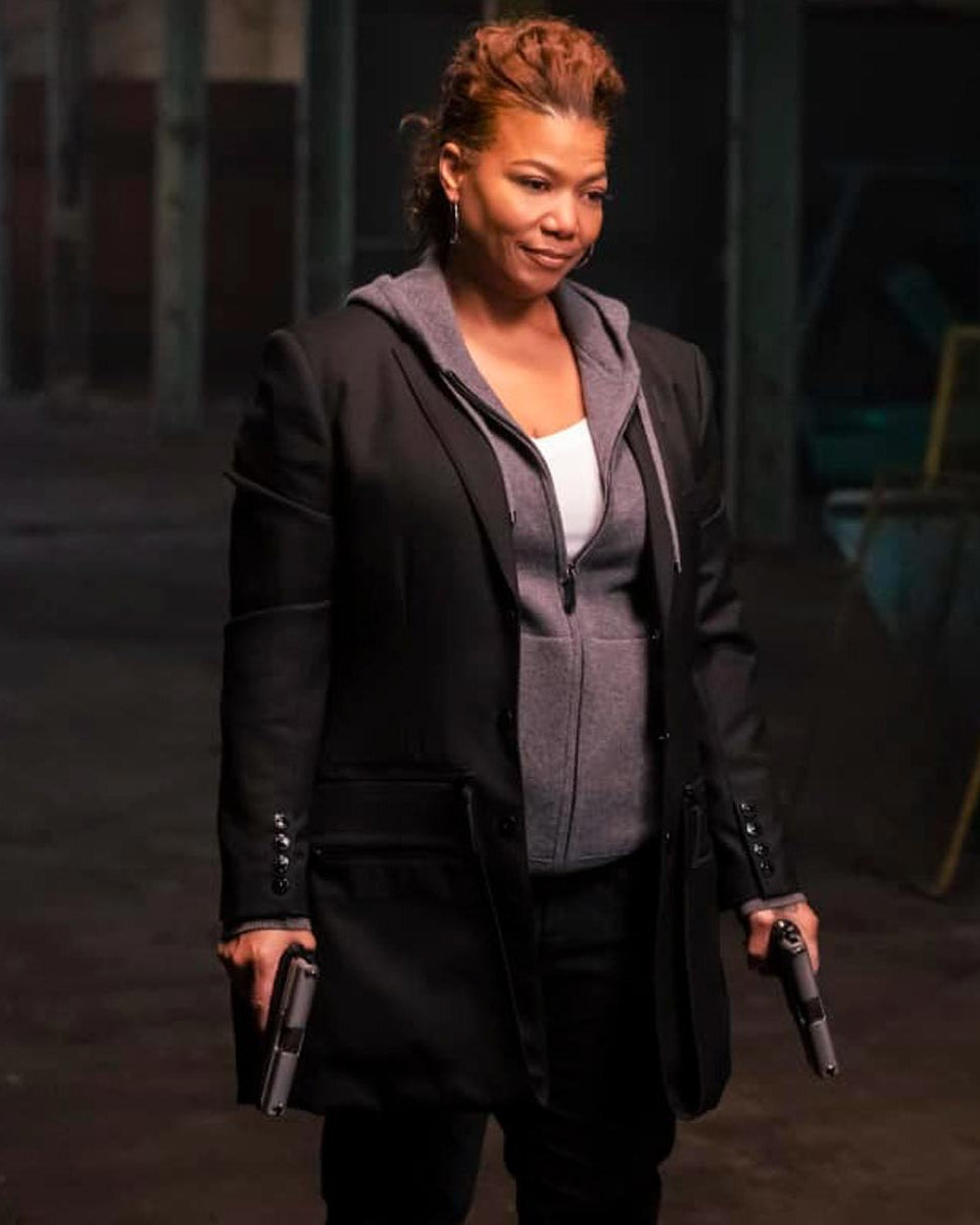 The Equalizer 2021 Queen Latifah Mid-Length Coat