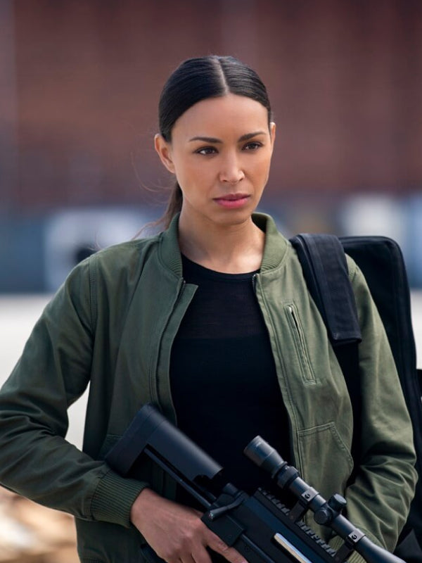 The Equalizer Season 4 Ilfenesh Hadera Bomber Jacket